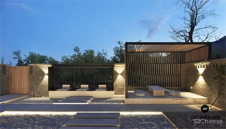 谜舍设计：三时享院餐饮空间设计