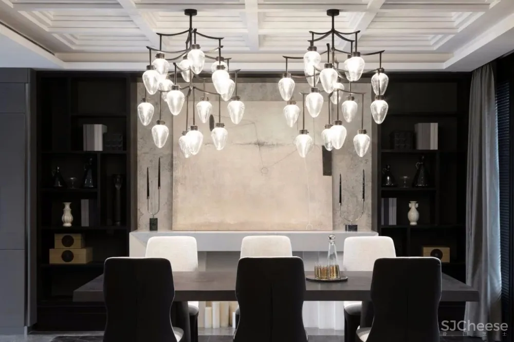 新作 | 450m² 顶级海墅,高级灰诠释冷静睿智的朴质奢华