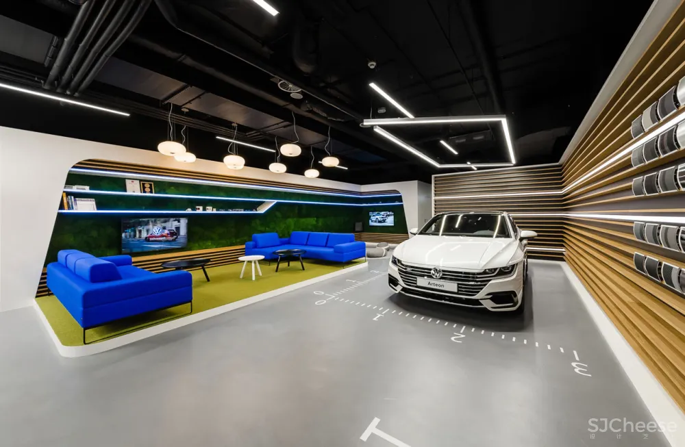 mode:lina™ Designs a New Volkswagen Showroom for Polish Market