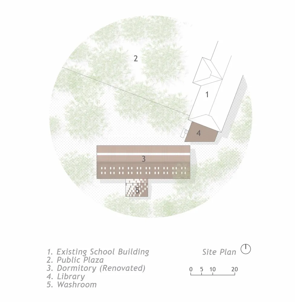 泰国寺庙院校旧楼改造,提供新僧侣生活区 / Skarn Chaiyawat + Rina Shindo + Witee Wisuthumporn 首