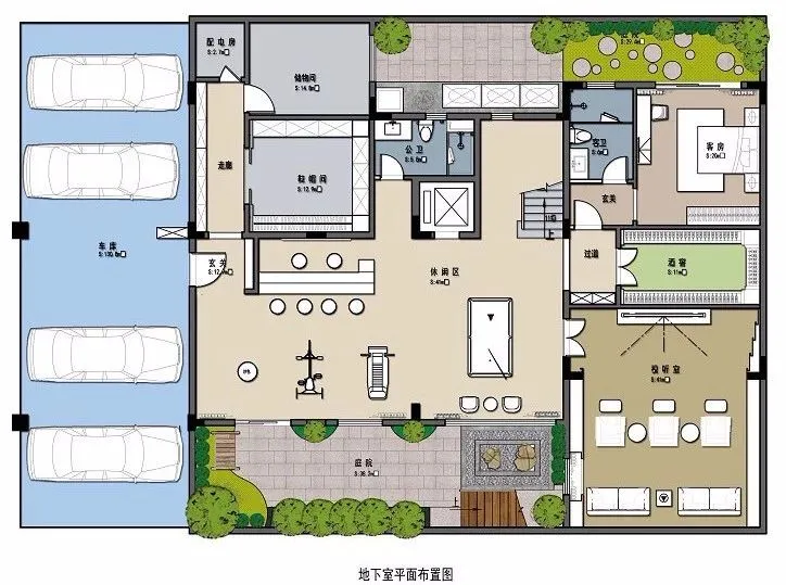 1000㎡传世大宅丨缔造现代风雅