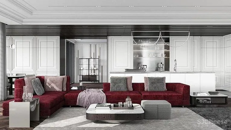 现代简约轻奢风格:肆意流行的元素 首