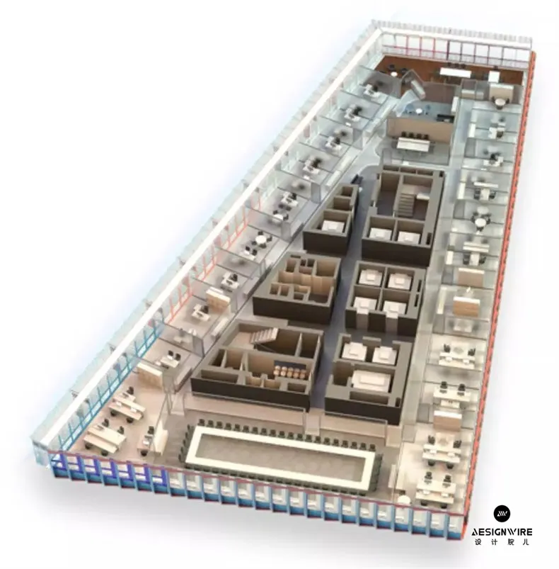 让·努维尔:马赛Arenc码头La Marseillaise办公楼设计-19 让·努维尔:马赛Arenc码头La Marseillaise办公楼设计