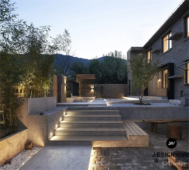 谜舍设计：三时享院餐饮空间设计