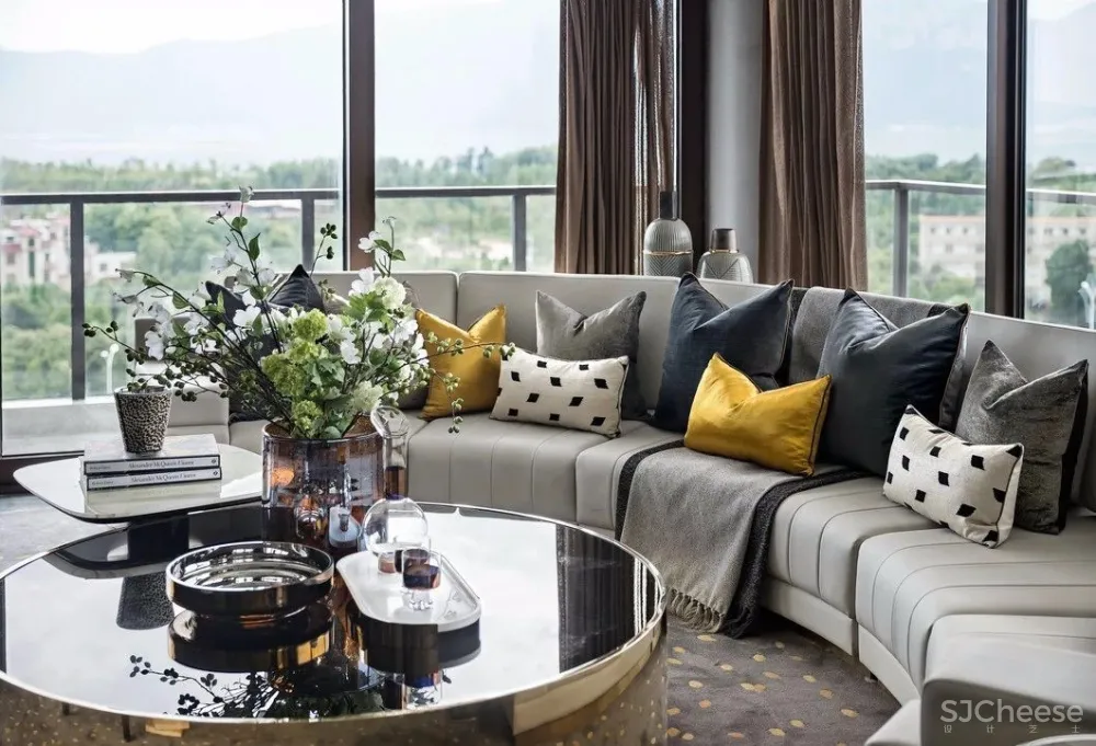 新作| 270°江景超大平层设计，美到爆 首