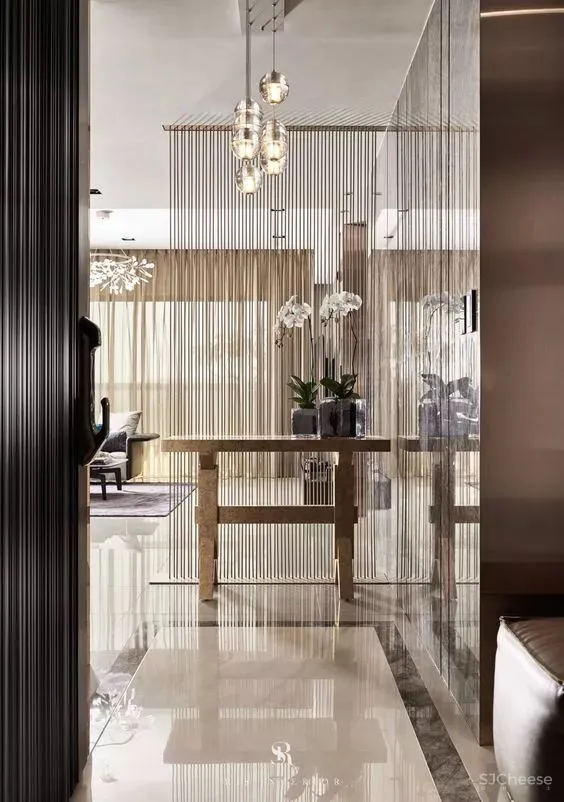 隔断，隔而不断之美！