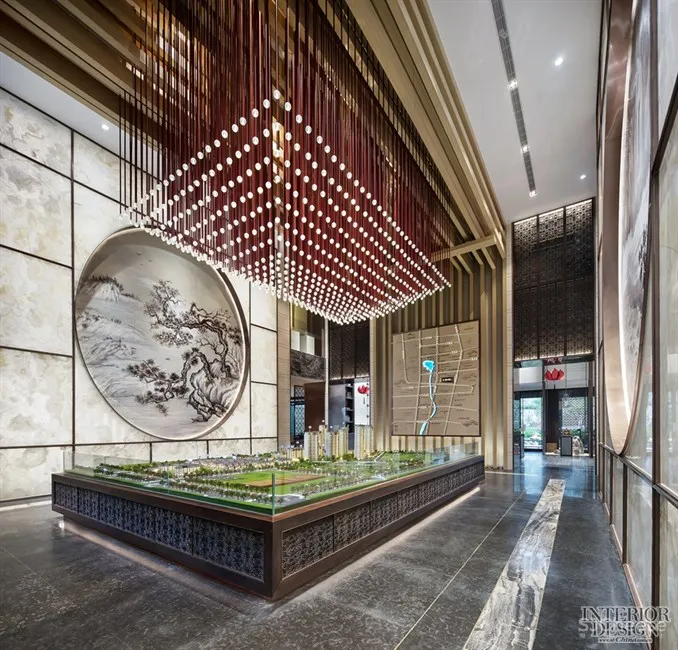 创时空设计 \ 建发·首院售楼会所:山水成画,抒写风雅文韵