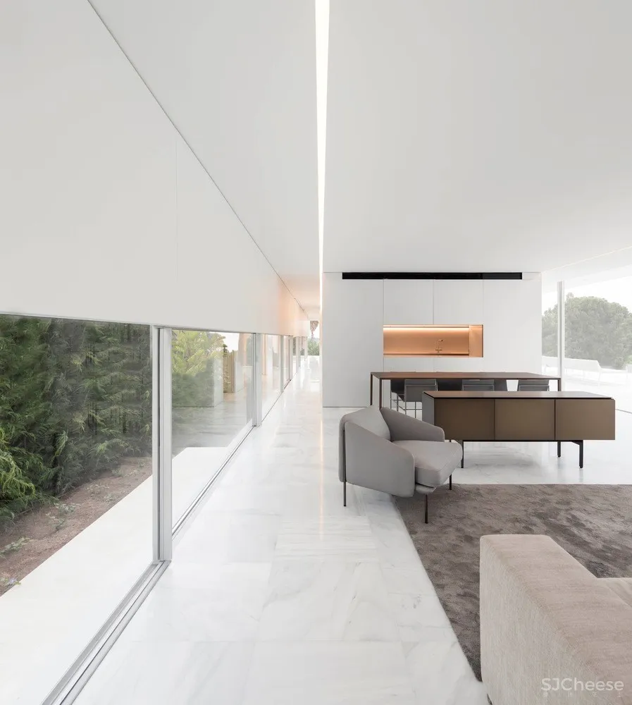 Fran Silvestre Arquitectos:远眺大海 Hofmann House 首