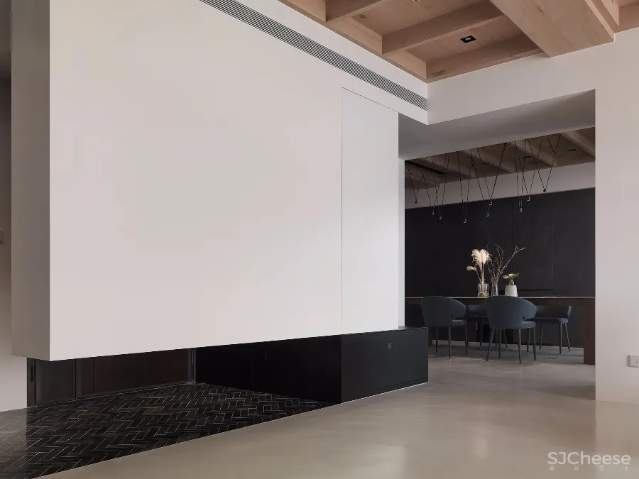 178㎡台北黃宅公寓设计 | 两册空间设计