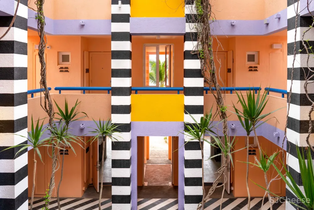 艺术家设计热带色调：毛里求斯Salt of Palmar酒店 首