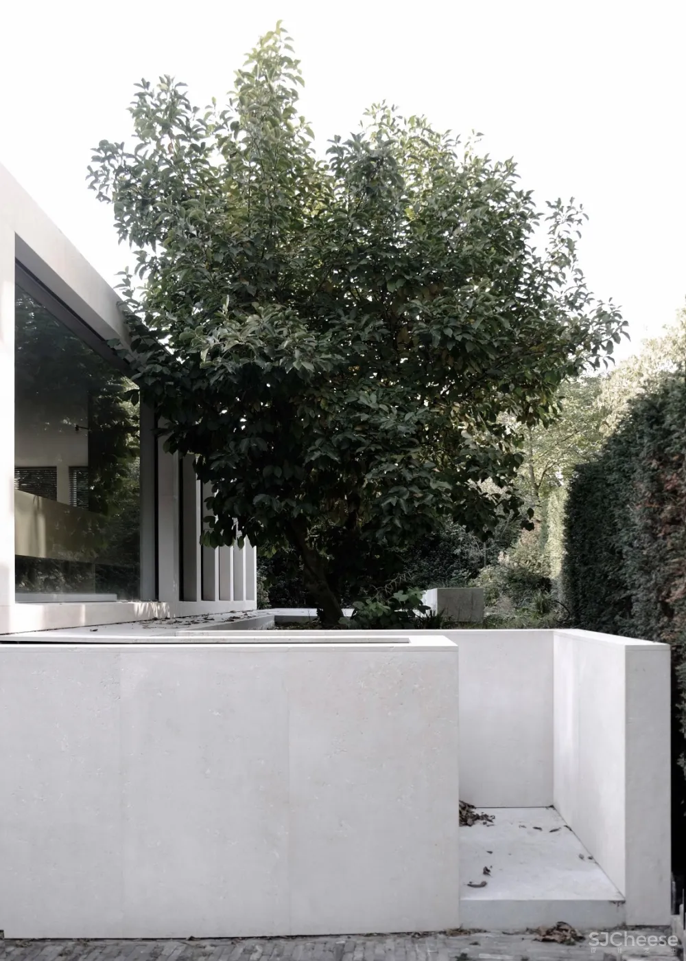 JS 住宅 | 石头与浅木的自然色调