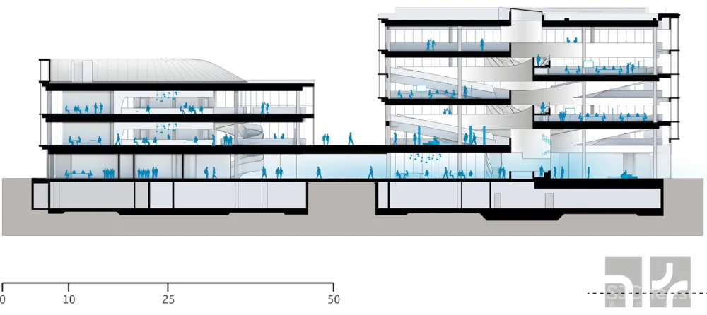 默克创新中心：持续发展的空间结构