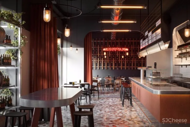 意大利米兰粉色调酒吧 | DWA Design Studio