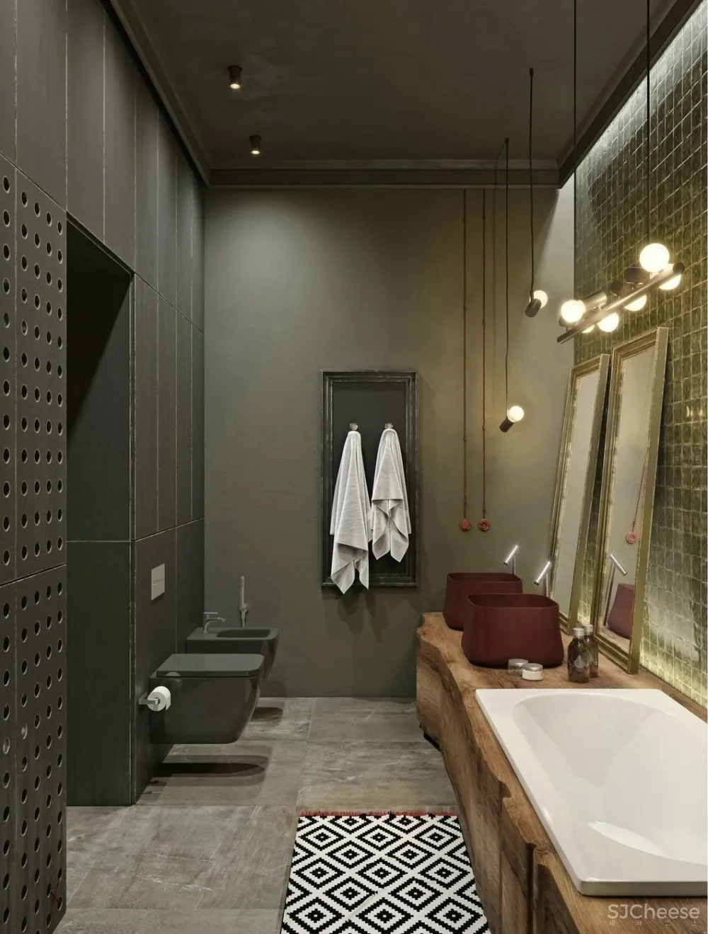 一个户型，三套表现方案，美到爆！ 首