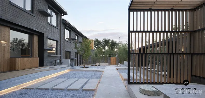 谜舍设计：三时享院餐饮空间设计