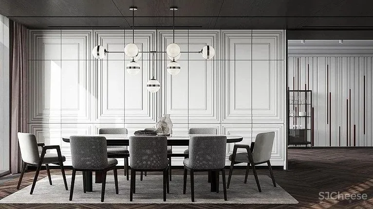 现代简约轻奢风格:肆意流行的元素 首