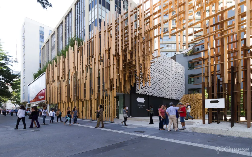 隈研吾+FGMF 新作“圣保罗日本屋”,将巴西和日本的传统材料融合