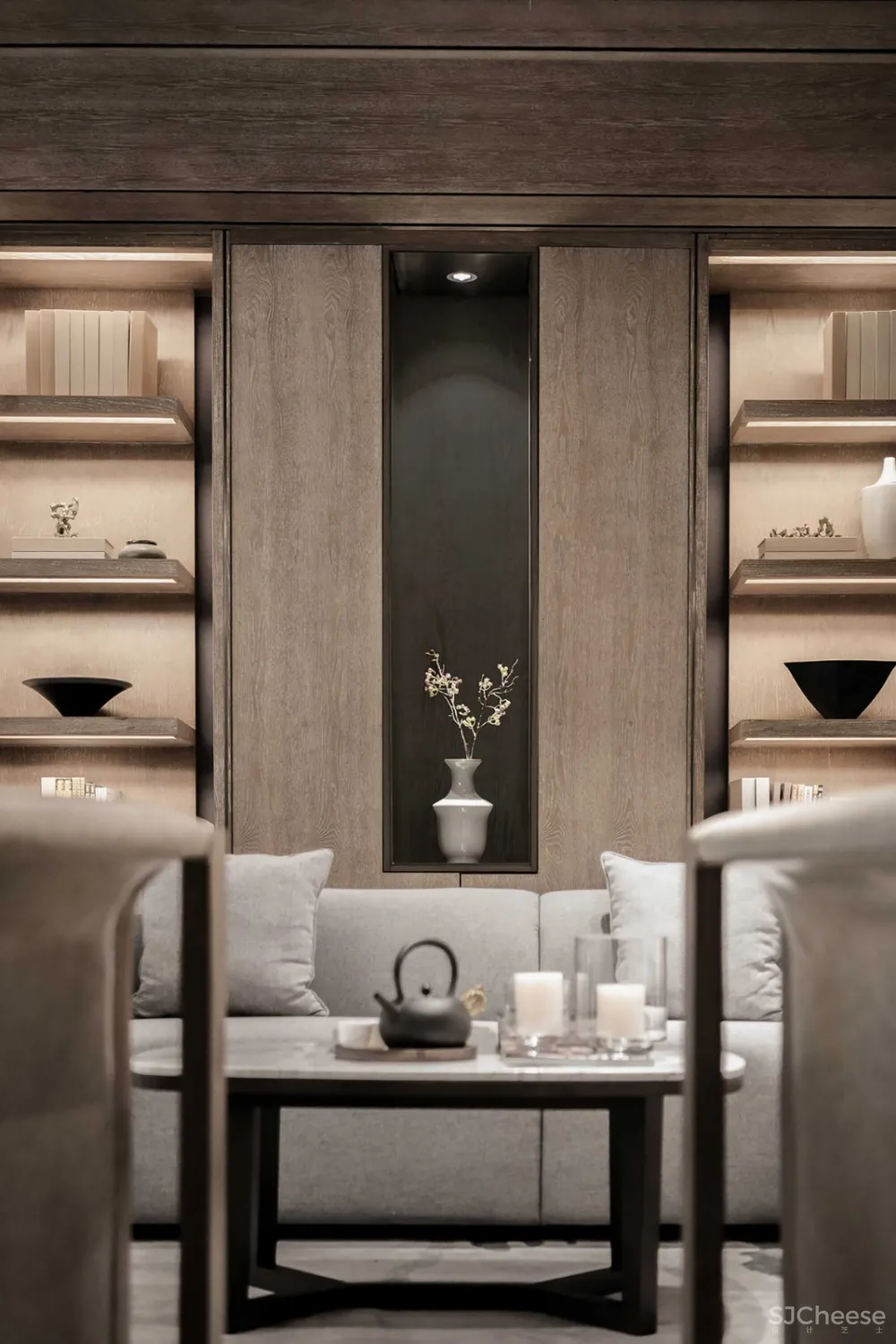 融创 · 玖樟台 100㎡现代风家庭公寓 | 聚舍联合设计