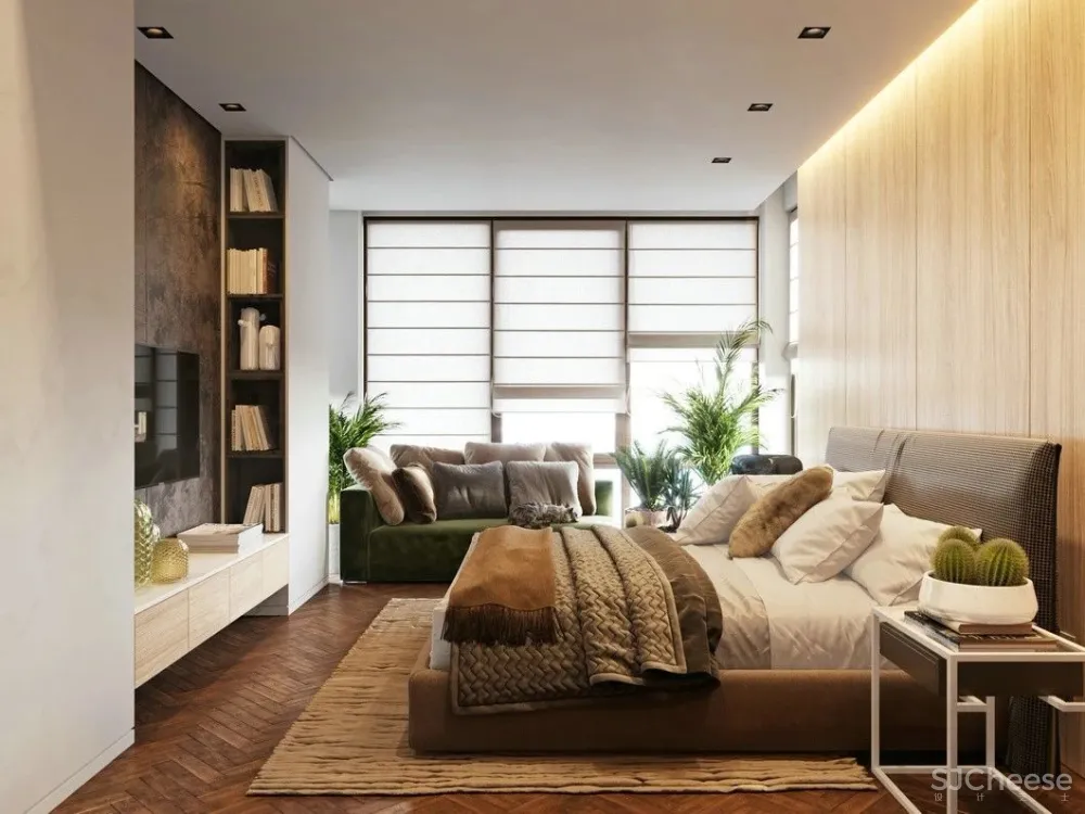 一个户型，三套表现方案，美到爆！ 首