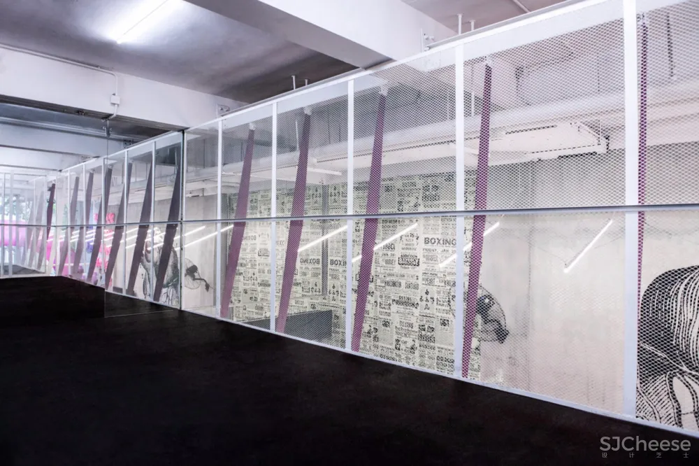 300㎡老建筑改造的上海KO轻拳馆