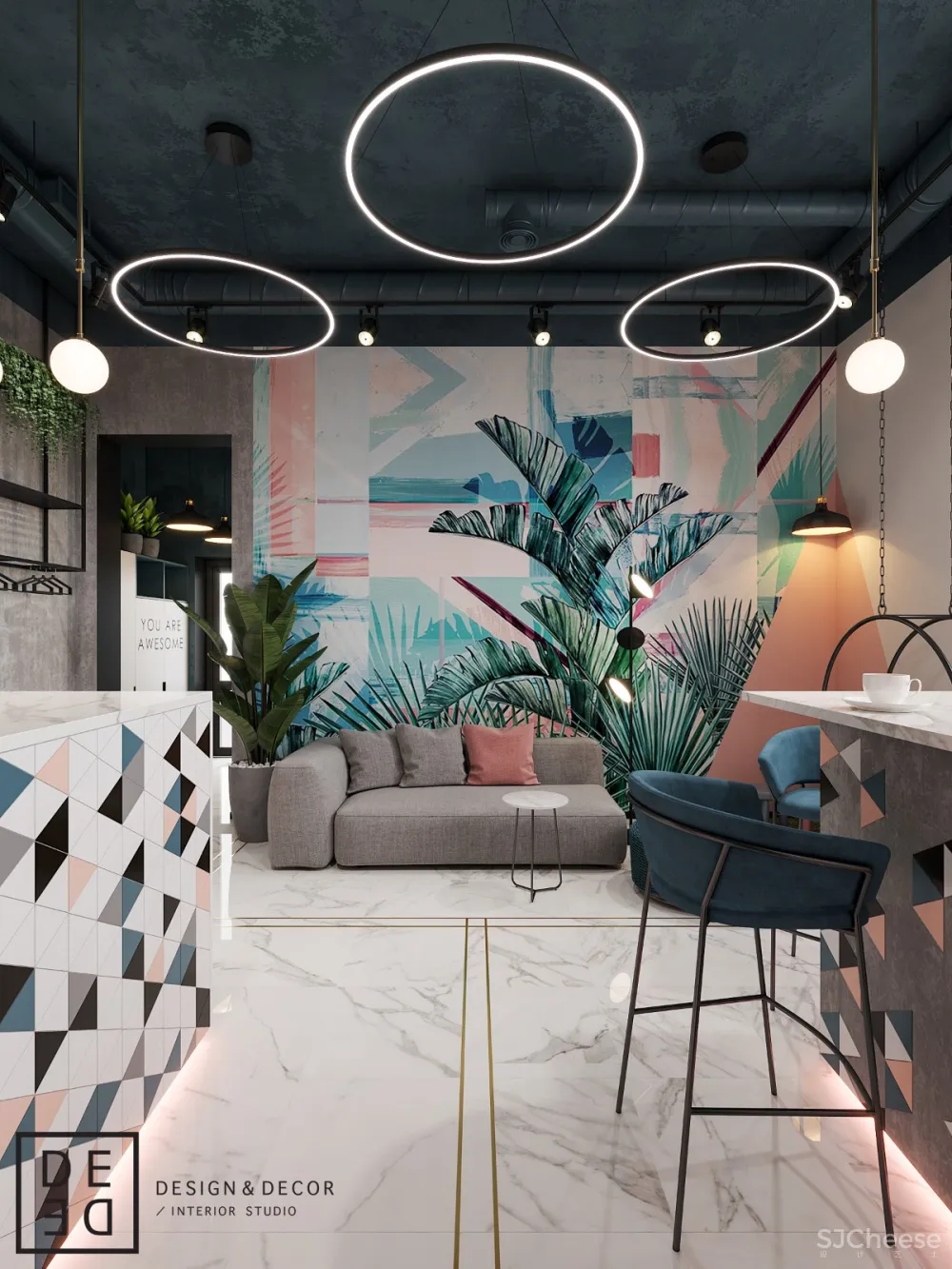 圣彼得堡清新“Tricky mechanics”沙龙 | DE&DE Studio