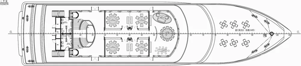黄浦江第一艘五星级游览船--水晶公主号