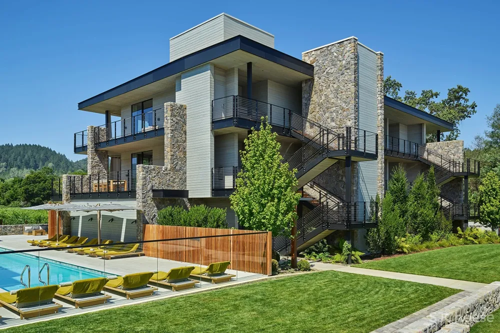 Yabu Pushelberg 作品 | Las Alcobas Napa Valley，葡萄酒之乡最具吸引力的酒店之一