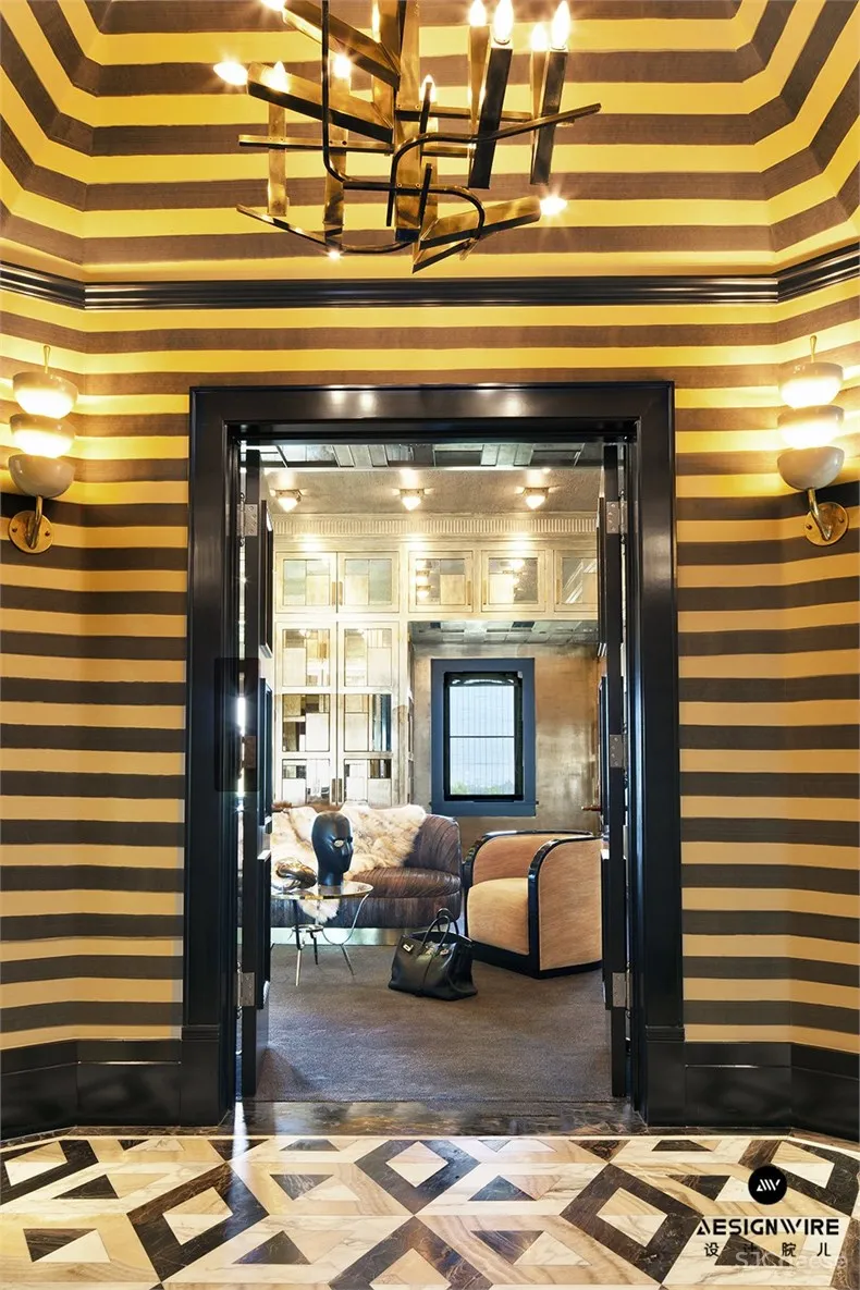 STRIPE HALLWAY V 33 ROTHBART.jpg Kelly Wearstler:全球最好的4个设计作品