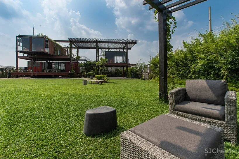 孟加拉集装箱改造escape den住宅设计