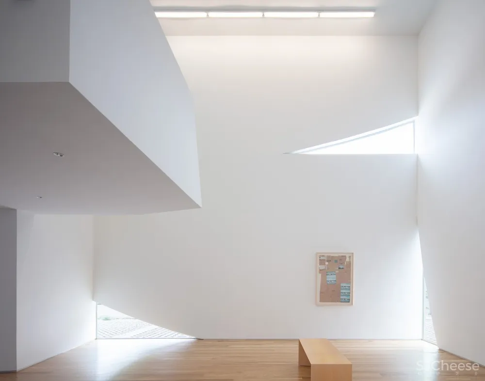 Transart艺术基金会,缝隙进入艺术光 / Schaum/Shieh