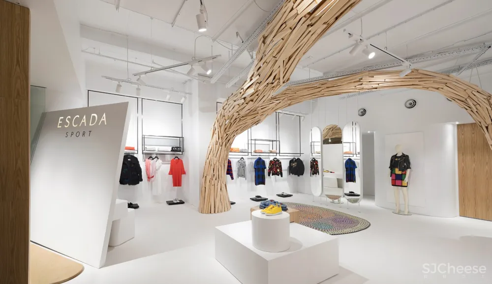 如画廊一般的悉尼Escada Sport旗舰店 | StudioMKZ