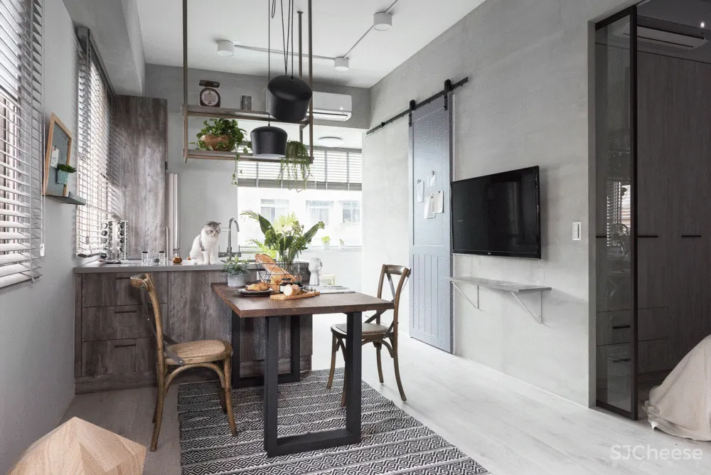 31㎡现代风格住宅 | 寓子设计 首