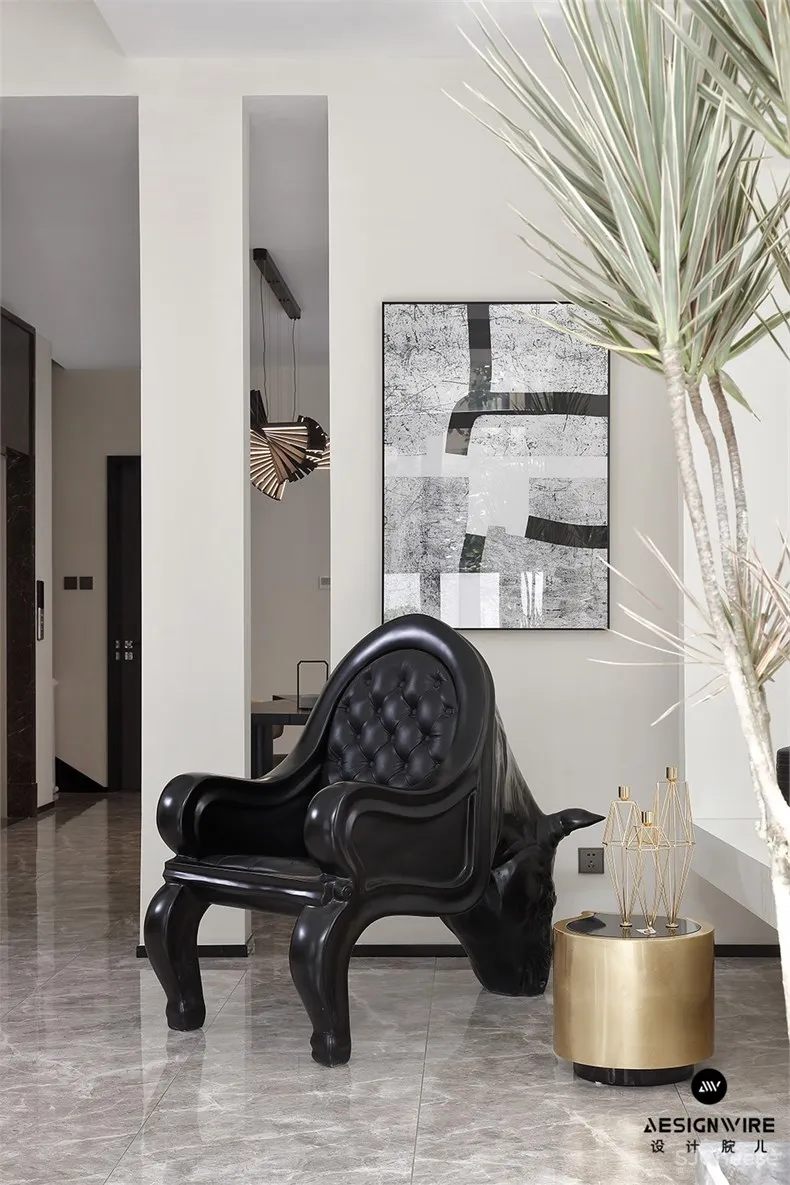 9.一层客厅.jpg 那墨空间设计:龙湖.双珑原著住宅