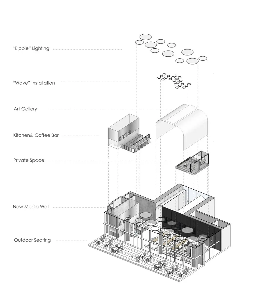 深圳南山蛇口–補時咖啡与艺术空间 / 拾集建筑