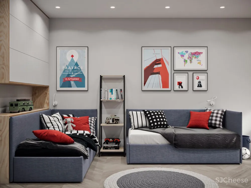 “活力优雅”90㎡极简风家庭公寓 | Monet vs Manet 首