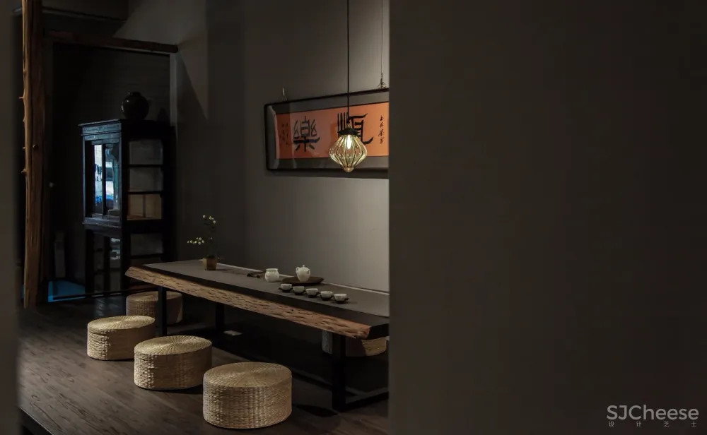 城市一隅,古朴禅境小茶馆 | SW 8. studio 首