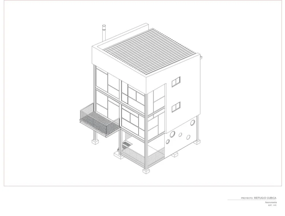 方块小屋 / Camacho Estusio de Arquitectura