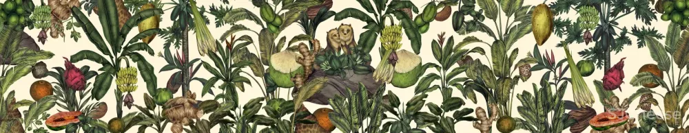 东京新宿:GinengerGrass”餐厅及墙上的艺术品