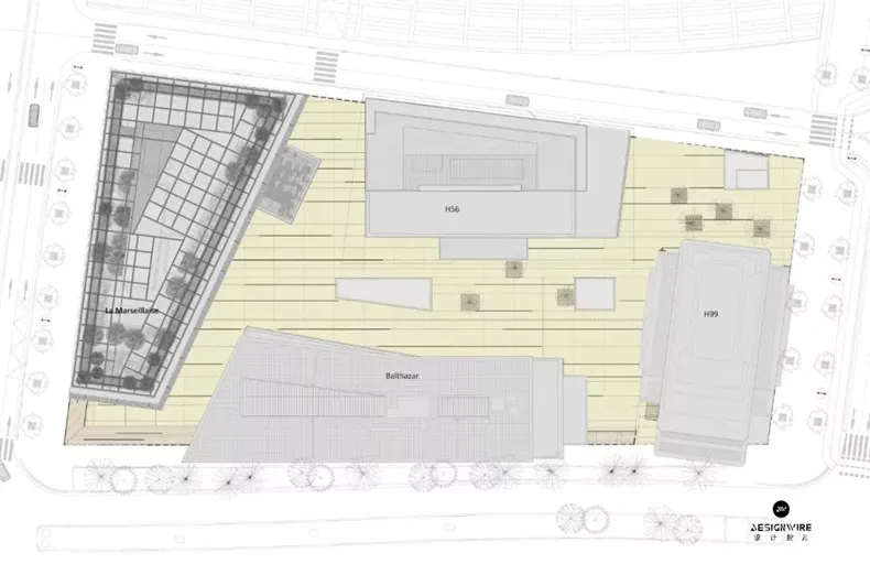 让·努维尔:马赛Arenc码头La Marseillaise办公楼设计-23 让·努维尔:马赛Arenc码头La Marseillaise办公楼设计