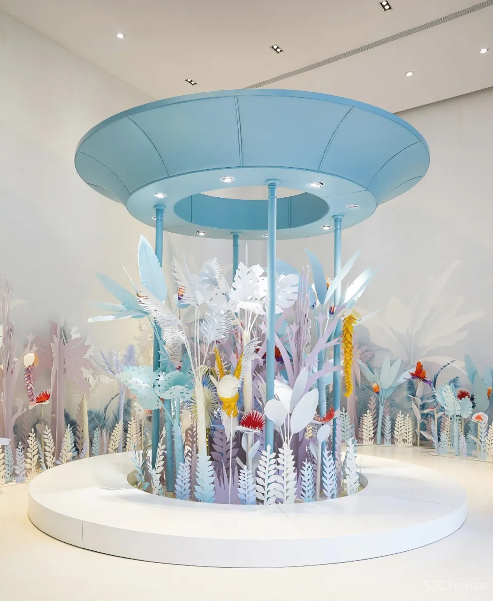 新作 | 唯美童梦 售楼处打造成梦幻十足的主题乐园 首