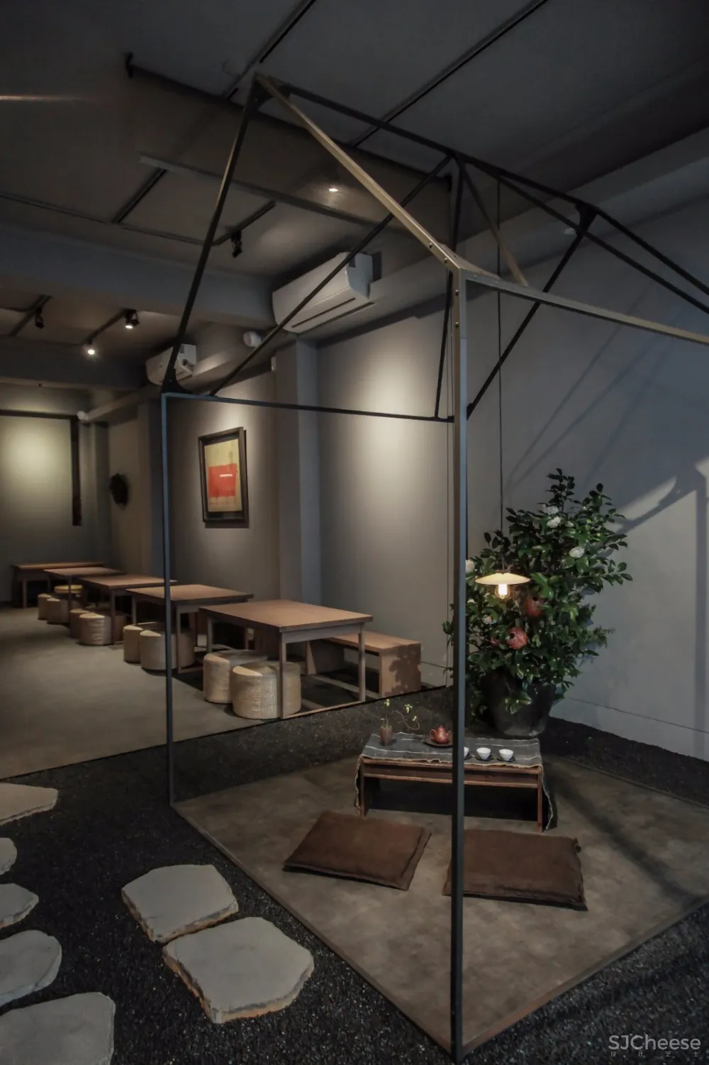城市一隅,古朴禅境小茶馆 | SW 8. studio 首