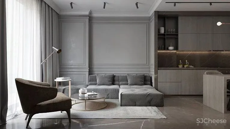 现代简约轻奢风格:肆意流行的元素 首