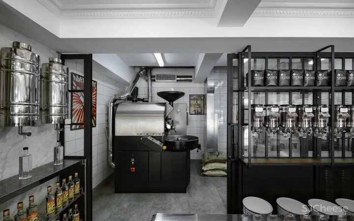 希腊现代金属元素咖啡店 | AndreasPetropoulos