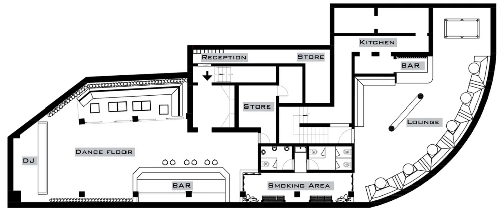 61NANKING地下酒吧 :间禾建筑设计咨询(上海)有限公司