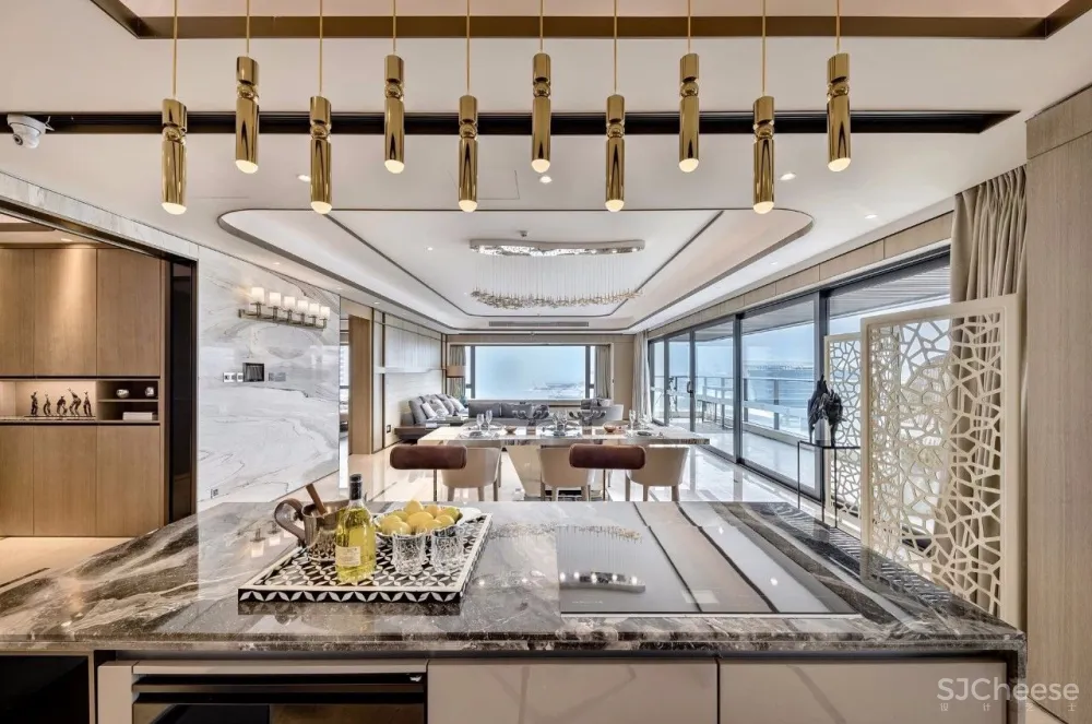 【达观国际设计新作】新奢华风格主题深圳“国际化名片”豪宅设计方案