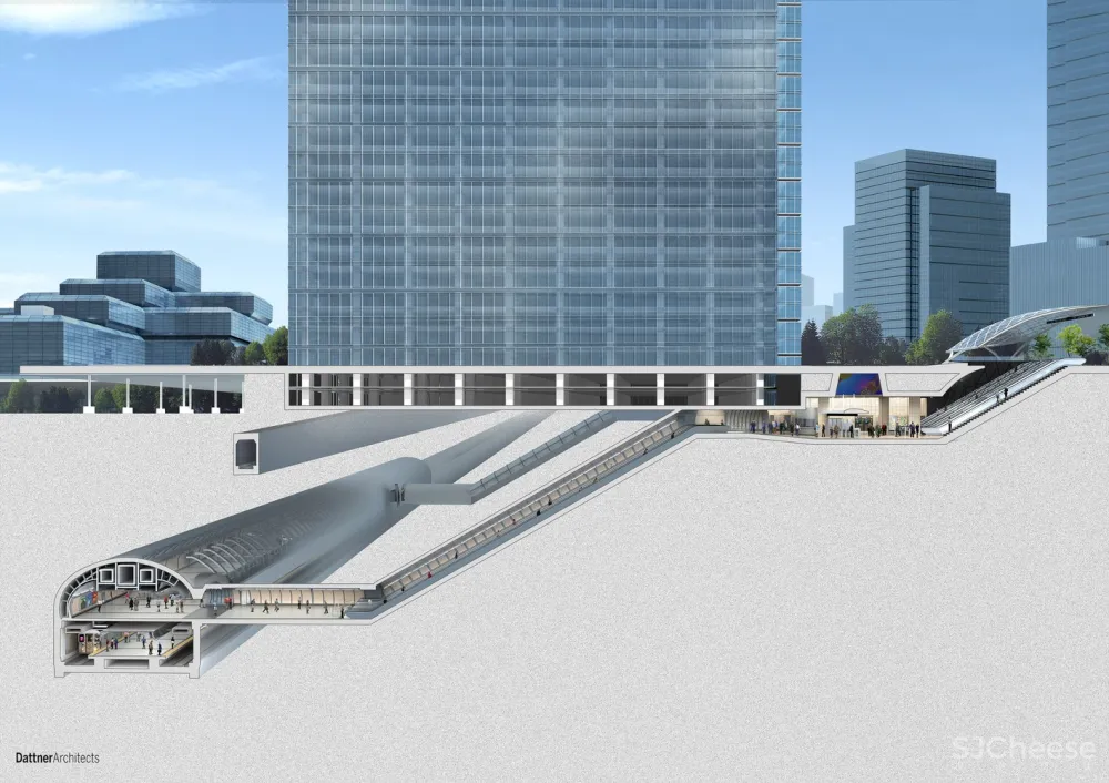 美国：地铁哈德逊庭院站