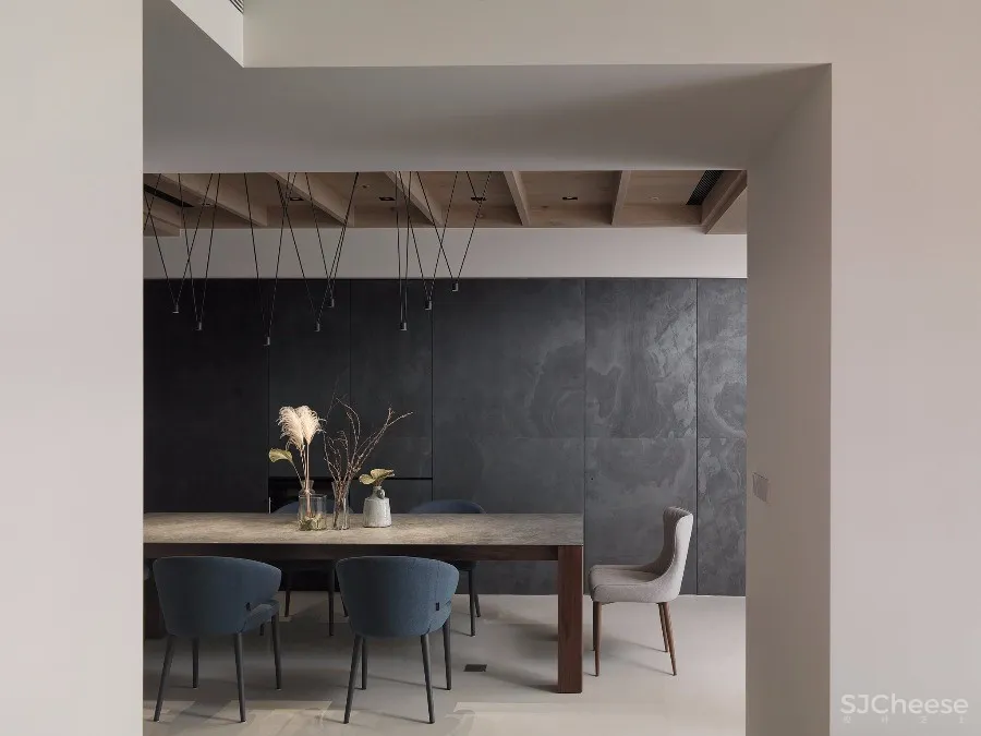 178㎡台北黃宅公寓设计 | 两册空间设计