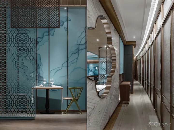 上海一家古色古香的北京烤鸭店设计