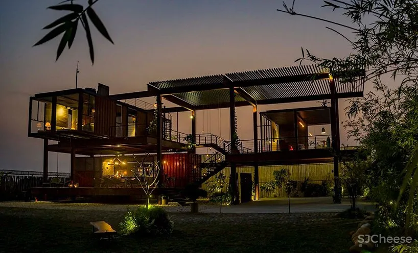 孟加拉集装箱改造escape den住宅设计