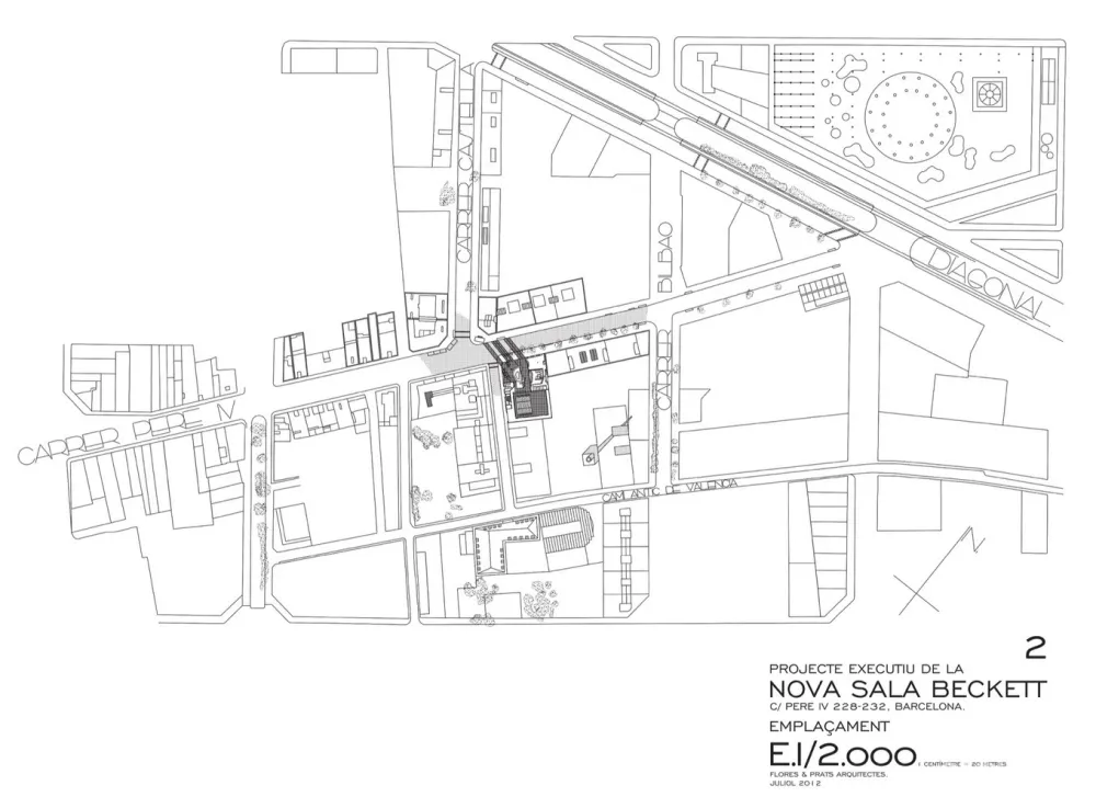 贝克特实验剧场 / Flores & Prats
